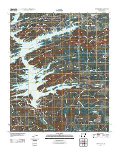 Narrows Dam 2011 topographic map thumbnail