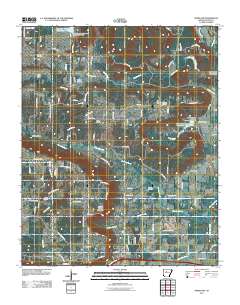 Moreland 2011 topographic map thumbnail
