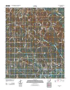 Louann 2011 topographic map thumbnail