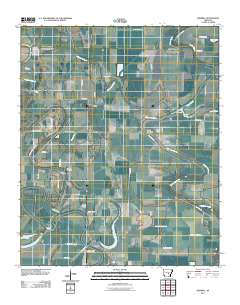 Sherrill 2011 topographic map thumbnail