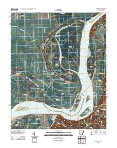 Nodena 2011 topographic map thumbnail