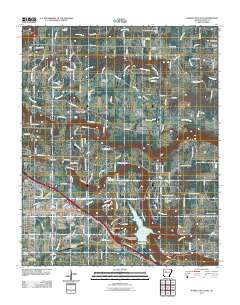 Russellville East 2011 topographic map thumbnail