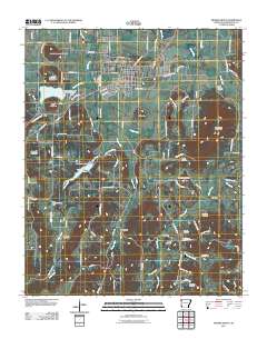 Prairie Grove 2011 topographic map thumbnail