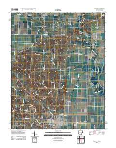 Piggott 2011 topographic map thumbnail