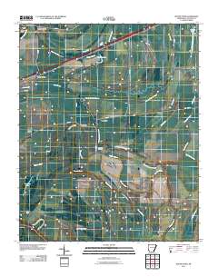 Round Pond 2011 topographic map thumbnail