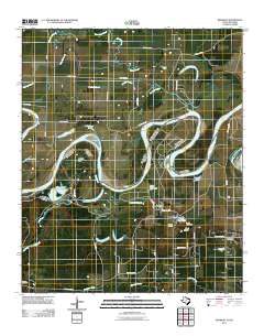 Redbank 2011 topographic map thumbnail