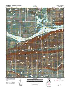 Mulberry 2011 topographic map thumbnail