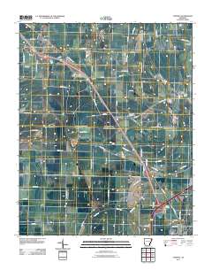 Tyronza 2011 topographic map thumbnail