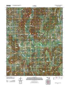 Stilwell East 2011 topographic map thumbnail