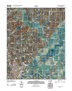Pocahontas 2011 topographic map thumbnail