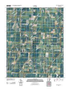 Podo Creek 2011 topographic map thumbnail