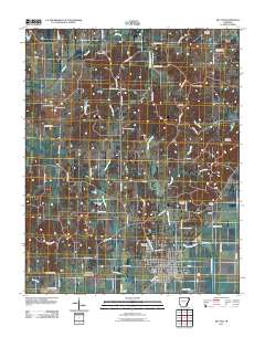 Rector 2011 topographic map thumbnail
