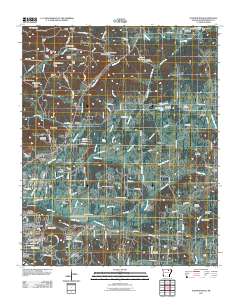 Sulphur Rock 2011 topographic map thumbnail