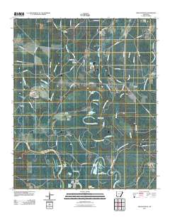 Smackover NE 2011 topographic map thumbnail