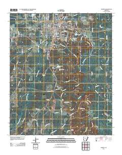 Warren 2011 topographic map thumbnail