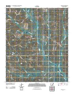 Spotville 2011 topographic map thumbnail