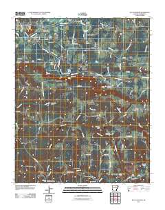 West Pangburn 2011 topographic map thumbnail
