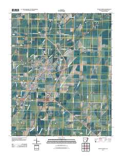 Walnut Ridge 2011 topographic map thumbnail