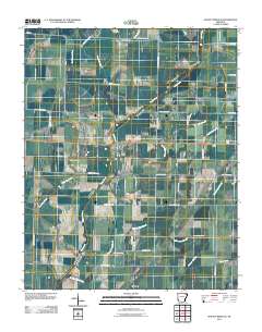 Walnut Ridge SE 2011 topographic map thumbnail