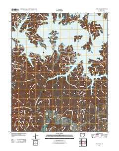 War Eagle 2011 topographic map thumbnail