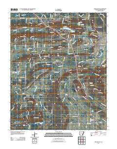 Greenwood 2011 topographic map thumbnail