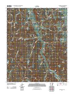 Sulphur City 2011 topographic map thumbnail