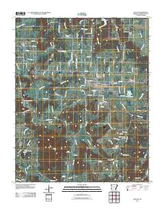 Lincoln 2011 topographic map thumbnail