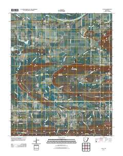Casa 2011 topographic map thumbnail