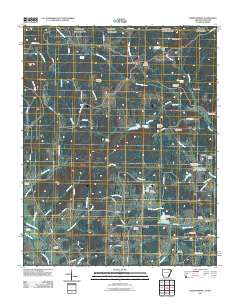 Warm Springs 2011 topographic map thumbnail