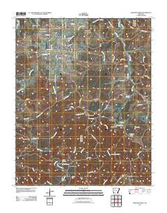 Western Grove 2011 topographic map thumbnail