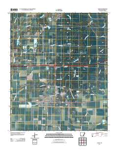 Hazen 2011 topographic map thumbnail