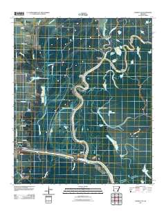 Henrico SW 2011 topographic map thumbnail