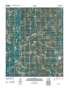Kedron 2011 topographic map thumbnail