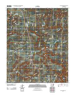 Velvet Ridge 2011 topographic map thumbnail