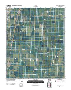 Hickory Ridge 2011 topographic map thumbnail