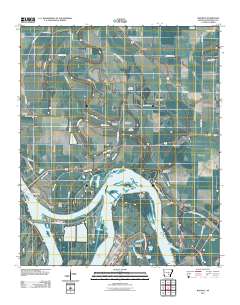 Rob Roy 2011 topographic map thumbnail
