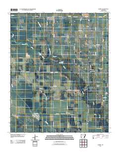 Aubrey 2011 topographic map thumbnail