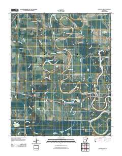 Augusta SW 2011 topographic map thumbnail