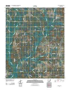 Bodcaw 2011 topographic map thumbnail