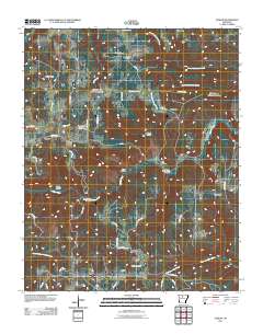 Alread 2011 topographic map thumbnail