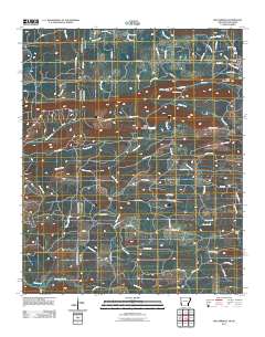 Bog Springs 2011 topographic map thumbnail