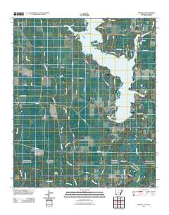 Bradley SE 2011 topographic map thumbnail