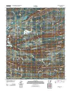 Burnville 2011 topographic map thumbnail