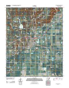Bald Knob 2011 topographic map thumbnail