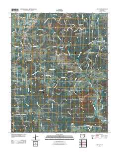Ash Flat 2011 topographic map thumbnail
