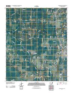 Ashdown West 2011 topographic map thumbnail