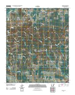 Blevins 2011 topographic map thumbnail