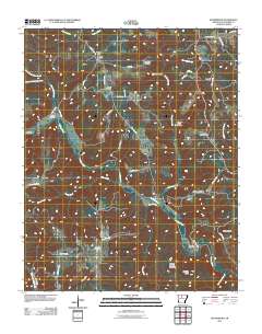 Botkinburg 2011 topographic map thumbnail
