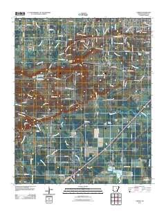Garner 2011 topographic map thumbnail