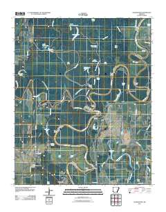 Georgetown 2011 topographic map thumbnail